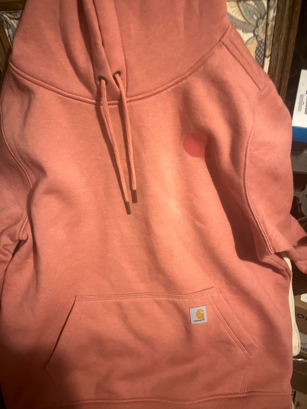 Carhartt Coral/Pink Women's Pullover Hoodie
